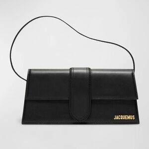 JACQUEMUS The long Bambino LES CLASSIQUES Women Black New Authentic $1190